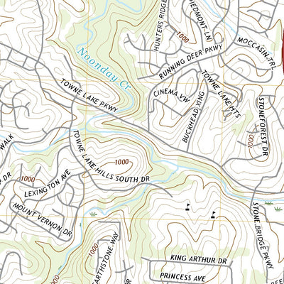United States Geological Survey Kennesaw, GA (2020, 24000-Scale) digital map