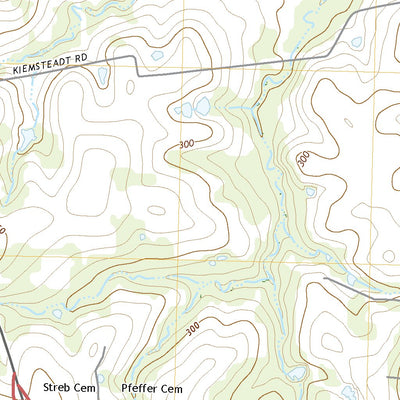 United States Geological Survey Kenney, TX (2022, 24000-Scale) digital map