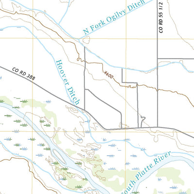 United States Geological Survey Kersey, CO (2022, 24000-Scale) digital map