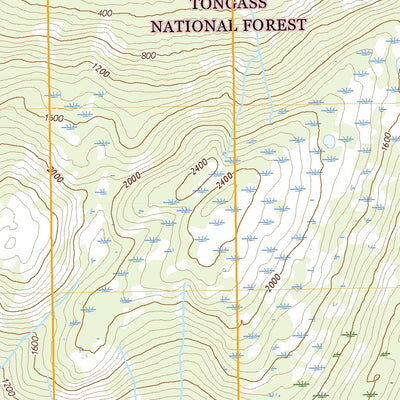 United States Geological Survey Ketchikan A-1 NE, AK (2021, 25000-Scale) digital map