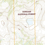 United States Geological Survey Ketchikan A-1 NW, AK (2021, 25000-Scale) digital map