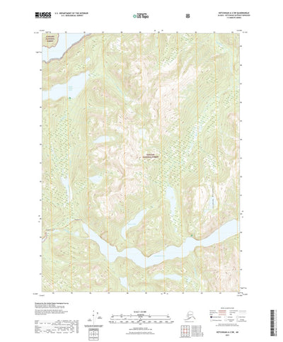 United States Geological Survey Ketchikan A-2 SW, AK (2021, 25000-Scale) digital map