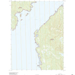United States Geological Survey Ketchikan A-4 NE, AK (2021, 25000-Scale) digital map