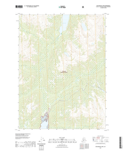 United States Geological Survey Ketchikan B-2 NW, AK (2021, 25000-Scale) digital map