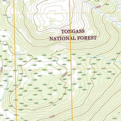 United States Geological Survey Ketchikan B-2 NW, AK (2021, 25000-Scale) digital map