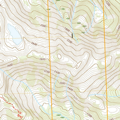 United States Geological Survey Ketchikan B-5 NW, AK (2021, 25000-Scale) digital map