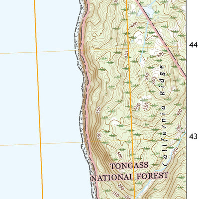 United States Geological Survey Ketchikan B-6 NW, AK (2021, 25000-Scale) digital map