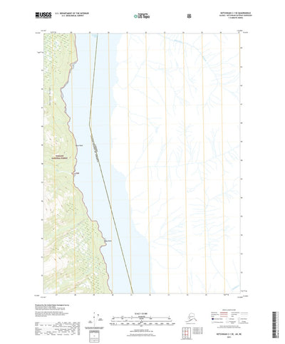 United States Geological Survey Ketchikan C-1 SE, AK (2021, 25000-Scale) digital map