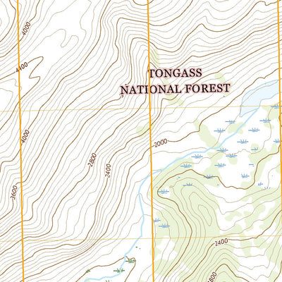 United States Geological Survey Ketchikan C-2 NE, AK (2021, 25000-Scale) digital map