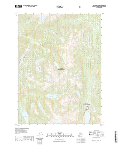 United States Geological Survey Ketchikan C-5 NE, AK (2021, 25000-Scale) digital map