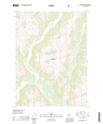 United States Geological Survey Ketchikan D-3 NE, AK (2021, 25000-Scale) digital map