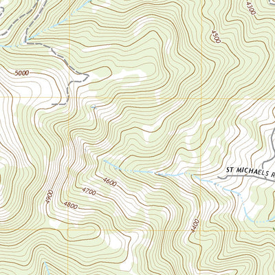 United States Geological Survey Keuterville, ID (2020, 24000-Scale) digital map