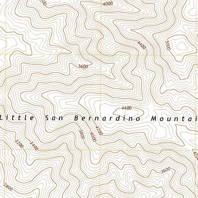 United States Geological Survey Keys View, CA (2021, 24000-Scale) digital map