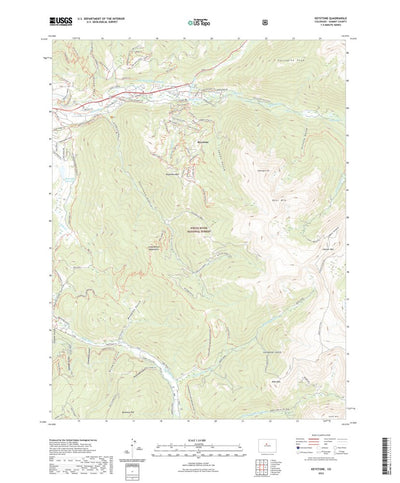 United States Geological Survey Keystone, CO (2022, 24000-Scale) digital map