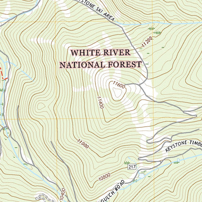 United States Geological Survey Keystone, CO (2022, 24000-Scale) digital map