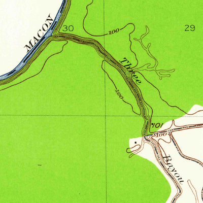 United States Geological Survey Kilbourne, LA (1909, 24000-Scale) digital map