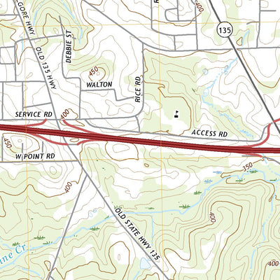United States Geological Survey Kilgore NW, TX (2022, 24000-Scale) digital map