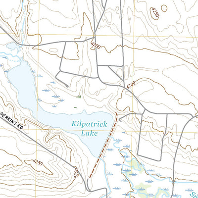 United States Geological Survey Kilpatrick Lake, NE (2021, 24000-Scale) digital map