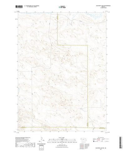United States Geological Survey Kilpatrick Lake SW, NE (2021, 24000-Scale) digital map