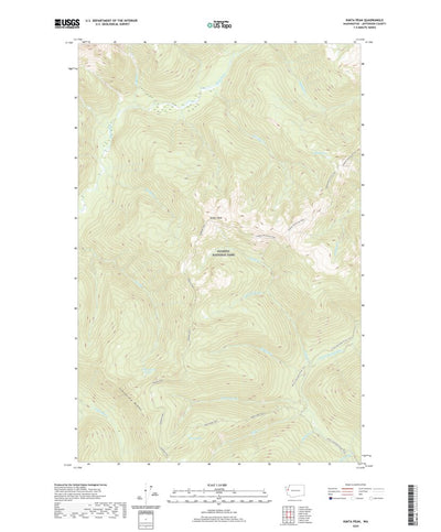 United States Geological Survey Kimta Peak, WA (2020, 24000-Scale) digital map