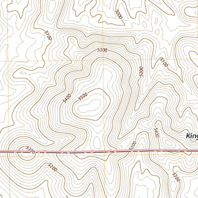 United States Geological Survey King Canyon, AZ (2021, 24000-Scale) digital map