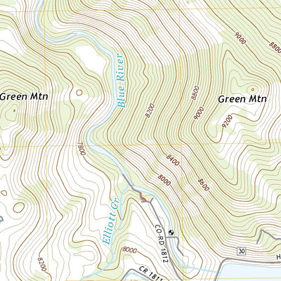 United States Geological Survey King Creek, CO (2022, 24000-Scale) digital map