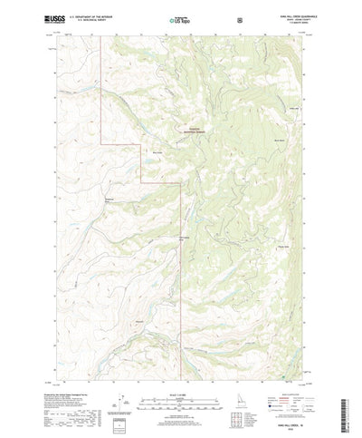 United States Geological Survey King Hill Creek, ID (2020, 24000-Scale) digital map