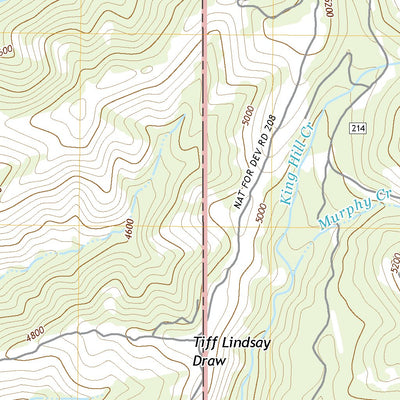 United States Geological Survey King Hill Creek, ID (2020, 24000-Scale) digital map