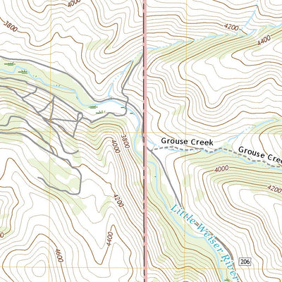 United States Geological Survey King Hill Creek, ID (2020, 24000-Scale) digital map