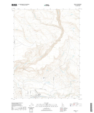 United States Geological Survey King Hill, ID (2020, 24000-Scale) digital map