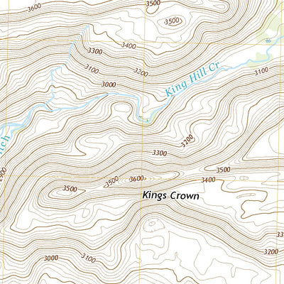 United States Geological Survey King Hill, ID (2020, 24000-Scale) digital map