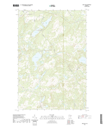 United States Geological Survey King Lake, MN (2022, 24000-Scale) digital map