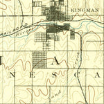 United States Geological Survey Kingman, KS (1894, 125000-Scale) digital map