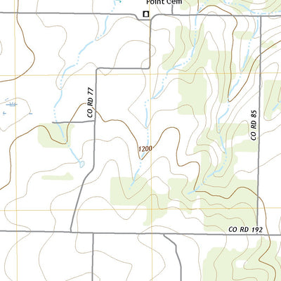 United States Geological Survey Kings Point, MO (2021, 24000-Scale) digital map