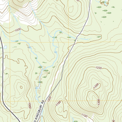 United States Geological Survey Kingsbury, ME (2021, 24000-Scale) digital map