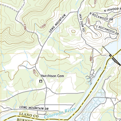 United States Geological Survey Kingsland, TX (2022, 24000-Scale) digital map