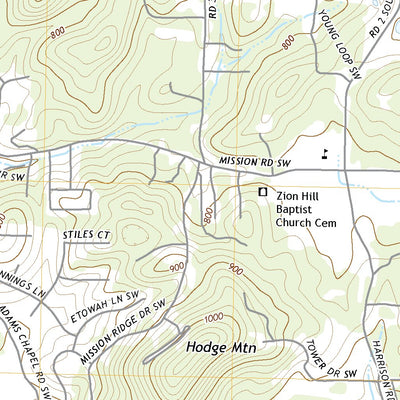 United States Geological Survey Kingston, GA (2020, 24000-Scale) digital map