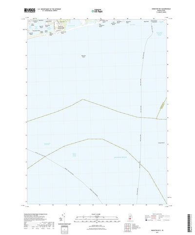 United States Geological Survey Kingston OE S, RI (2021, 24000-Scale) digital map