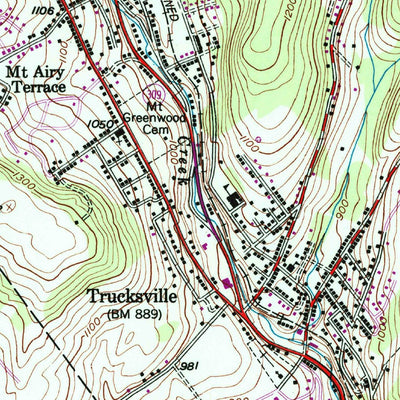United States Geological Survey Kingston, PA (1946, 24000-Scale) digital map