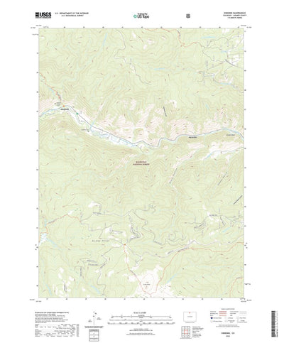 United States Geological Survey Kinikinik, CO (2022, 24000-Scale) digital map