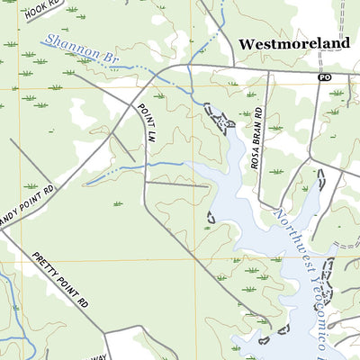 United States Geological Survey Kinsale, VA (2022, 24000-Scale) digital map
