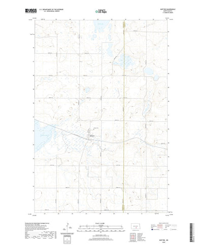 United States Geological Survey Kintyre, ND (2020, 24000-Scale) digital map