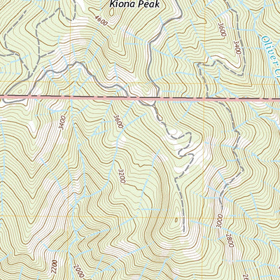 United States Geological Survey Kiona Peak, WA (2020, 24000-Scale) digital map
