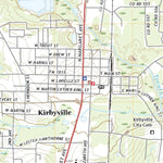 United States Geological Survey Kirbyville, TX (2022, 24000-Scale) digital map