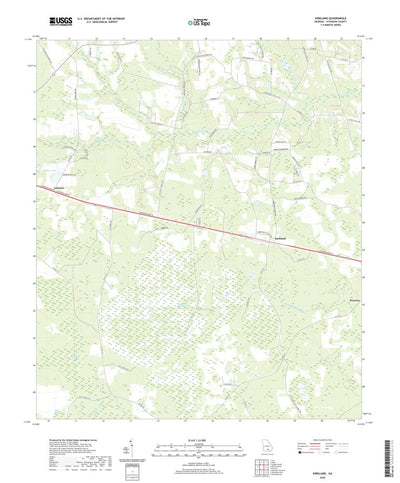 United States Geological Survey Kirkland, GA (2020, 24000-Scale) digital map