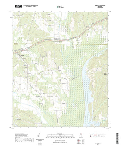 United States Geological Survey Kirkville, MS (2020, 24000-Scale) digital map