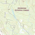United States Geological Survey Kisinger Lakes, WY (2021, 24000-Scale) digital map