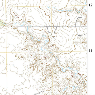 United States Geological Survey Kismet NE, KS (2022, 24000-Scale) digital map