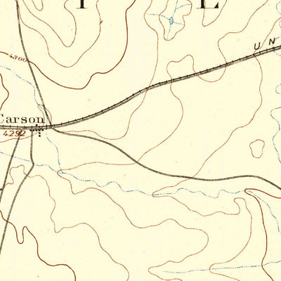 United States Geological Survey Kit Carson, CO (1893, 125000-Scale) digital map