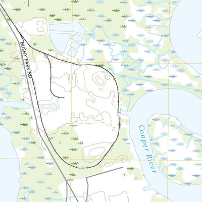 United States Geological Survey Kittredge, SC (2020, 24000-Scale) digital map